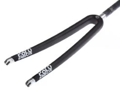 Columbus Minimal Vintage Monocoque Carbon Fork - Black (1" Steerer)