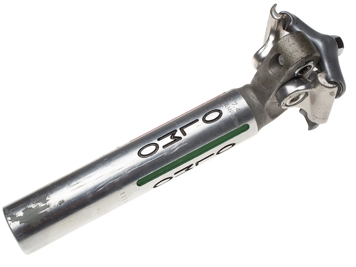 Campagnolo Super Record Olmo Pantographed Seat Post - Silver 3 Campagnolo Super Record Olmo Pantographed Seat Post - Silver