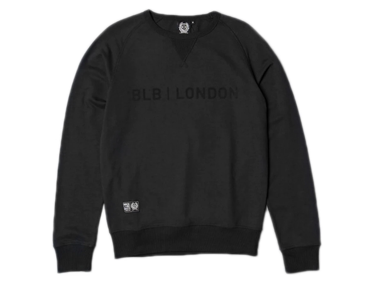 BLB Flock London Sweatshirt - Black 5 BLB Flock London Sweatshirt - Black - Image 3