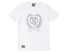 BLB Tonal Shield Tee - White 7 BLB Tonal Shield Tee - White -Brick Lane Bikes Shop 0032157 blb tonal shield tee white