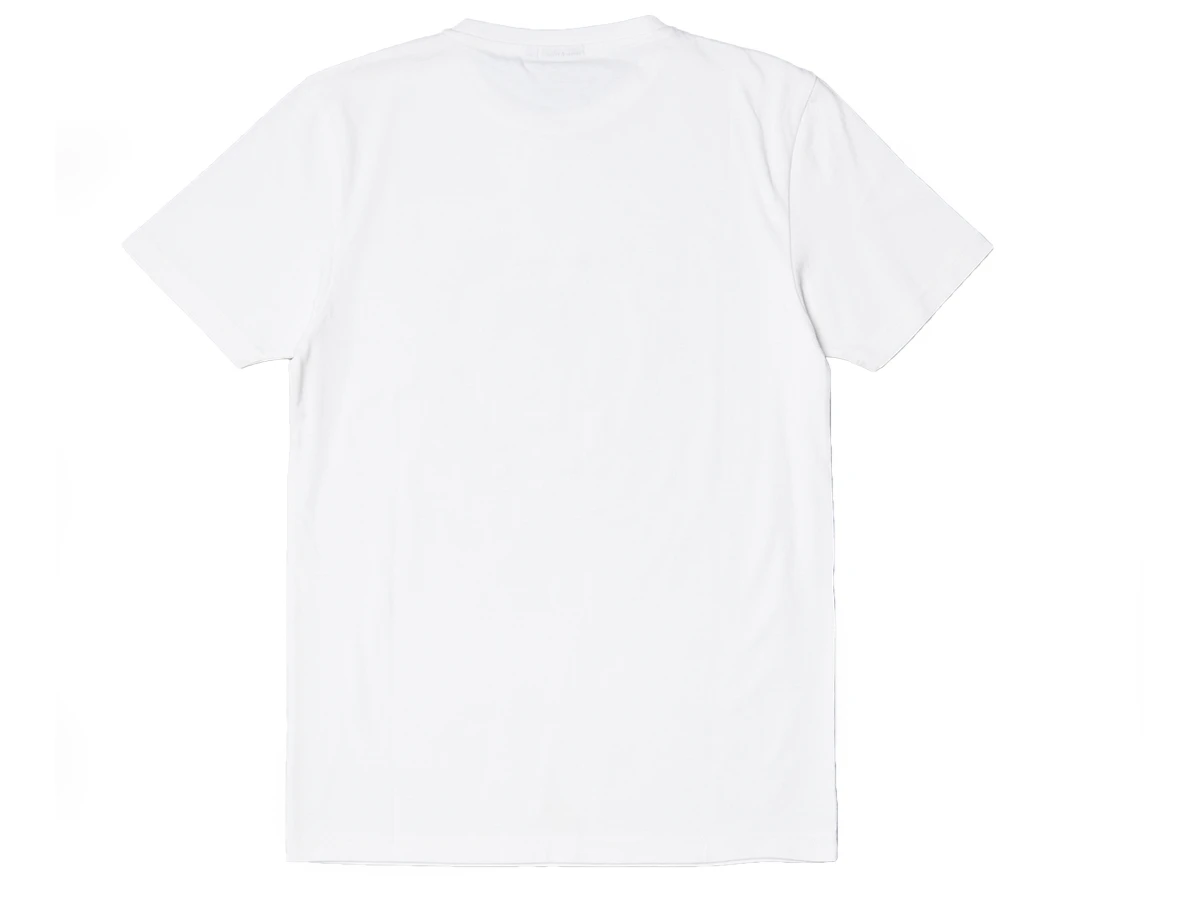 BLB Tonal Shield Tee - White 3 BLB Tonal Shield Tee - White