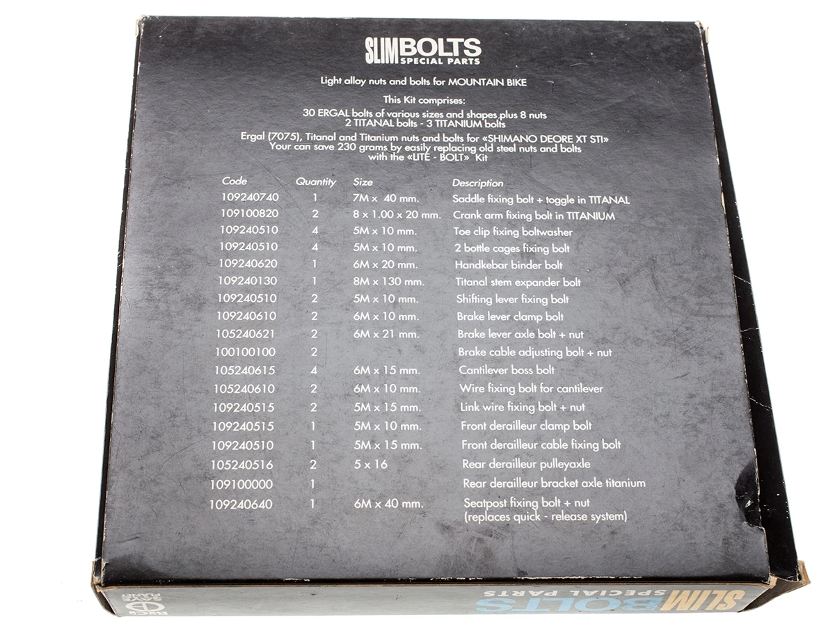 Bici Lite Bolt Set By Poggipolini 3 Bici Lite Bolt Set By Poggipolini