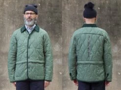 Hjul Quilted Jacket - Olive