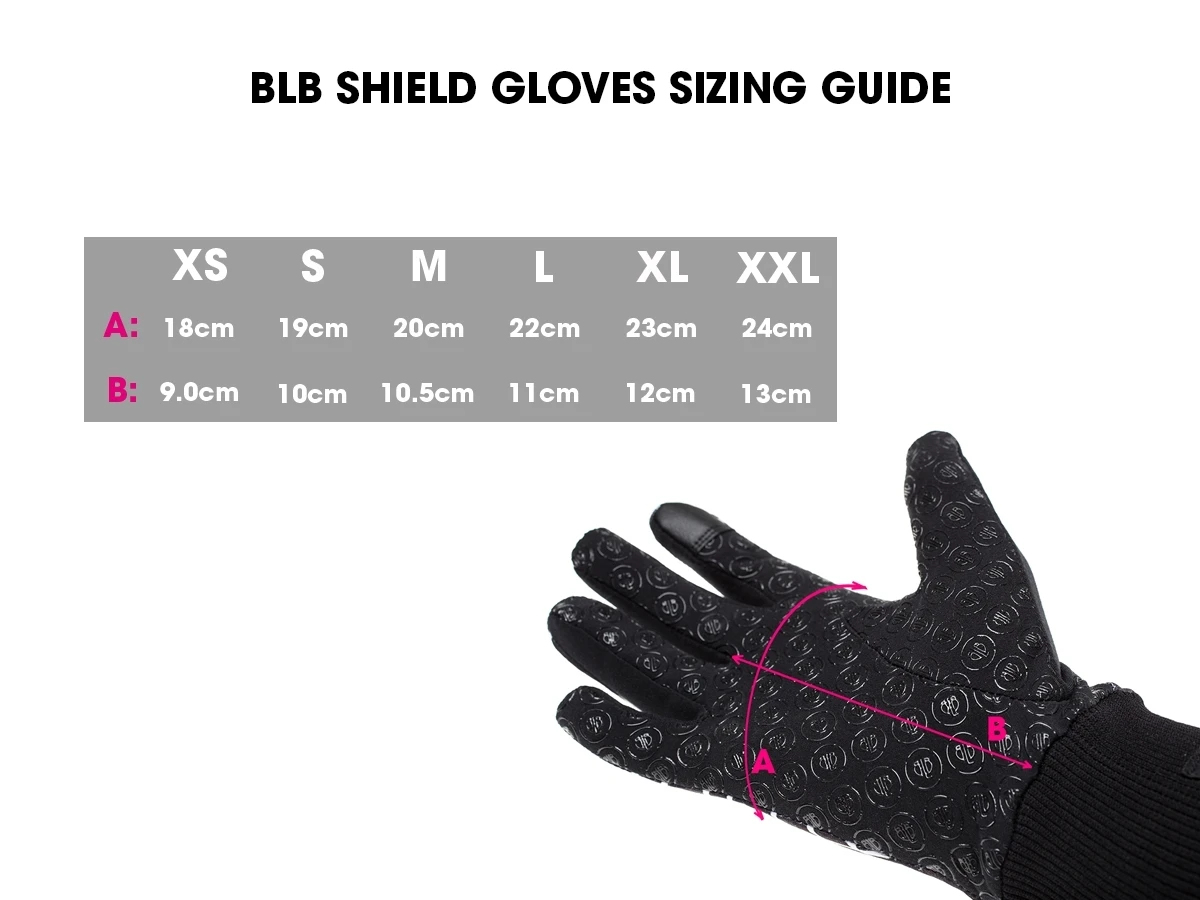 BLB Shield Cycling Gloves - Polka Dot 6 BLB Shield Cycling Gloves - Polka Dot - Image 4