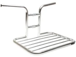 BLB Flat Rat Handlebar Rack - Polished Silver