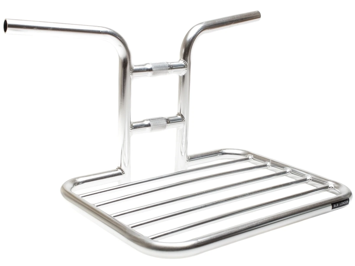 BLB Flat Rat Handlebar Rack - Polished Silver 3 BLB Flat Rat Handlebar Rack - Polished Silver