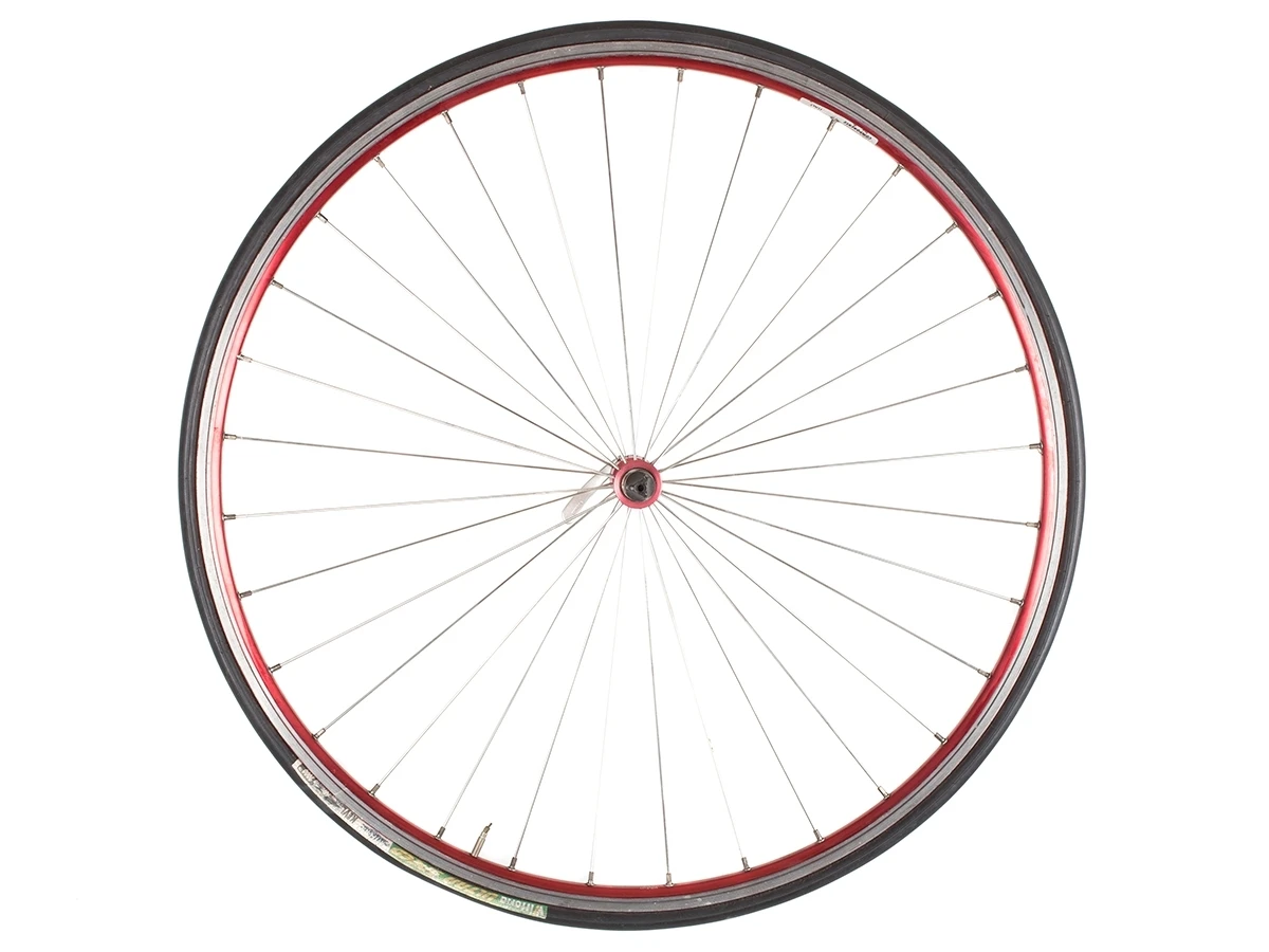 Tec Components Front Wheel - Red 3 Tec Components Front Wheel - Red