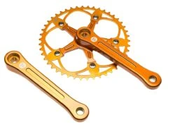 BLB Pista Vera Crankset - Copper