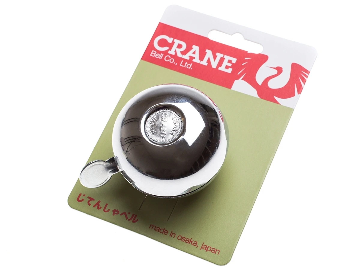 Crane Riten Handlebar Bell - Chrome 3 Crane Riten Handlebar Bell - Chrome
