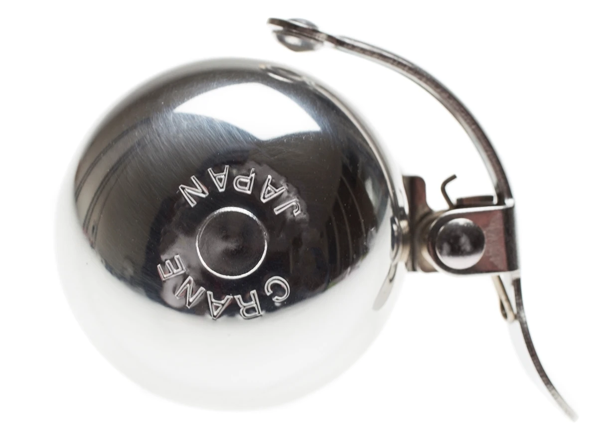 Crane Mini Suzu Handlebar Bell - Chrome Plated 4 Crane Mini Suzu Handlebar Bell - Chrome Plated - Image 2