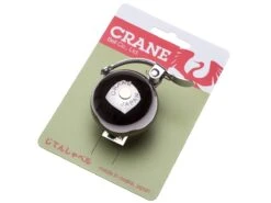 Crane Mini Suzu Handlebar Bell - Neo Black