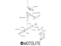 Paul Components Motolite Brake - Silver