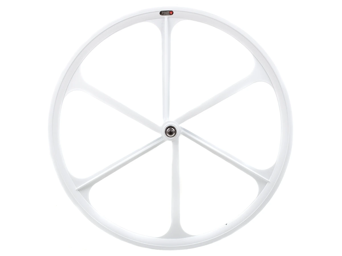 Teny 6 Spoke Front Wheel - White 4 Teny 6 Spoke Front Wheel - White - Image 2