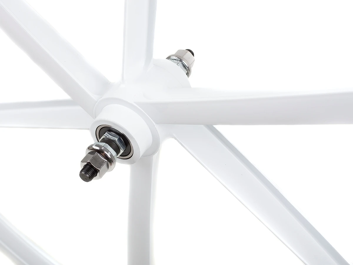 Teny 6 Spoke Front Wheel - White 3 Teny 6 Spoke Front Wheel - White