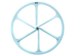 Teny 6 Spoke Front Wheel - Sky Blue 5 Teny 6 Spoke Front Wheel - Sky Blue -Brick Lane Bikes Shop 0035015 teny 6 spoke front wheel sky blue
