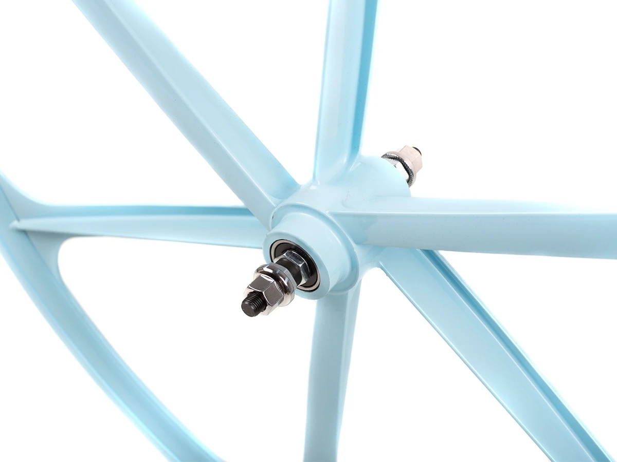 Teny 6 Spoke Front Wheel - Sky Blue 3 Teny 6 Spoke Front Wheel - Sky Blue