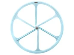 Teny 6 Spoke Rear Wheel - Sky Blue -Brick Lane Bikes Shop 0035017 teny 6 spoke rear wheel sky blue