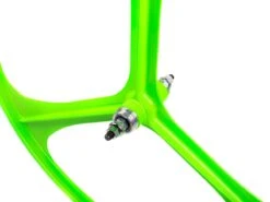 Teny 3 Spoke Front Wheel - Green