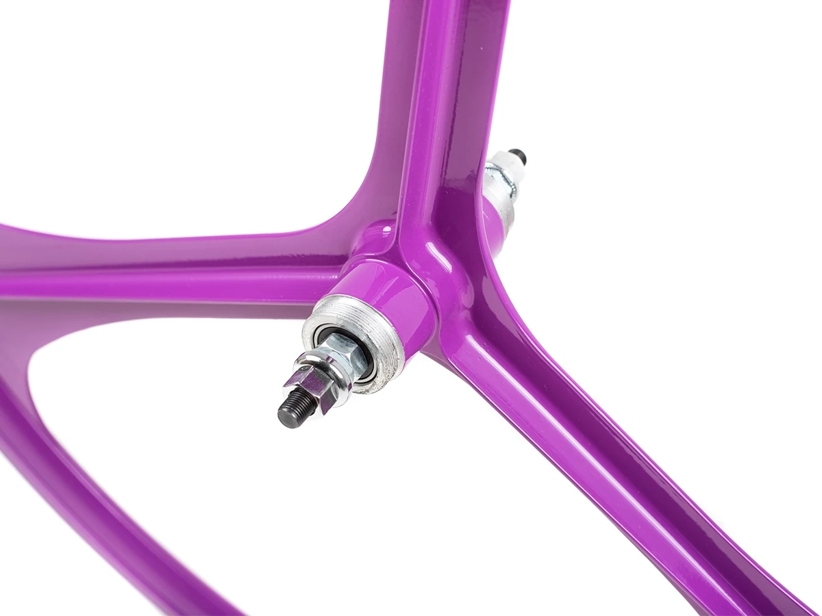 Teny 3 Spoke Rear Wheel - Purple 3 Teny 3 Spoke Rear Wheel - Purple