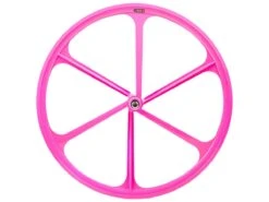 Teny 6 Spoke Rear Wheel - Pink -Brick Lane Bikes Shop 0035044 teny 6 spoke rear wheel pink