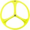 Teny 3 Spoke Front Wheel - Neon Yellow -Brick Lane Bikes Shop 0035049 teny 3 spoke front wheel neon yellow