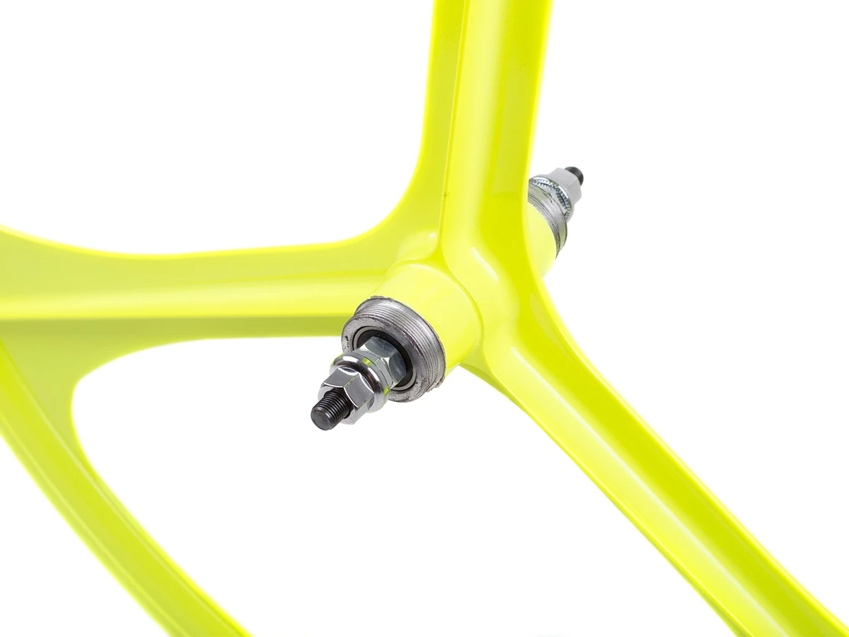 Teny 3 Spoke Rear Wheel - Neon Yellow 3 Teny 3 Spoke Rear Wheel - Neon Yellow