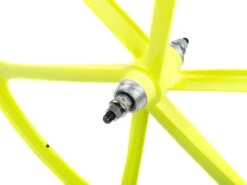 Teny 6 Spoke Rear Wheel - Neon Yellow -Brick Lane Bikes Shop 0035056 teny 6 spoke rear wheel neon yellow