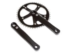 BLB Track Crankset - Matt Black