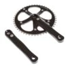 BLB Track Crankset - Polished Black
