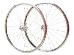 Novatec Wheel Set - Polished Silver