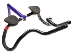Aero Triathlon Handlebars - Black/Purple