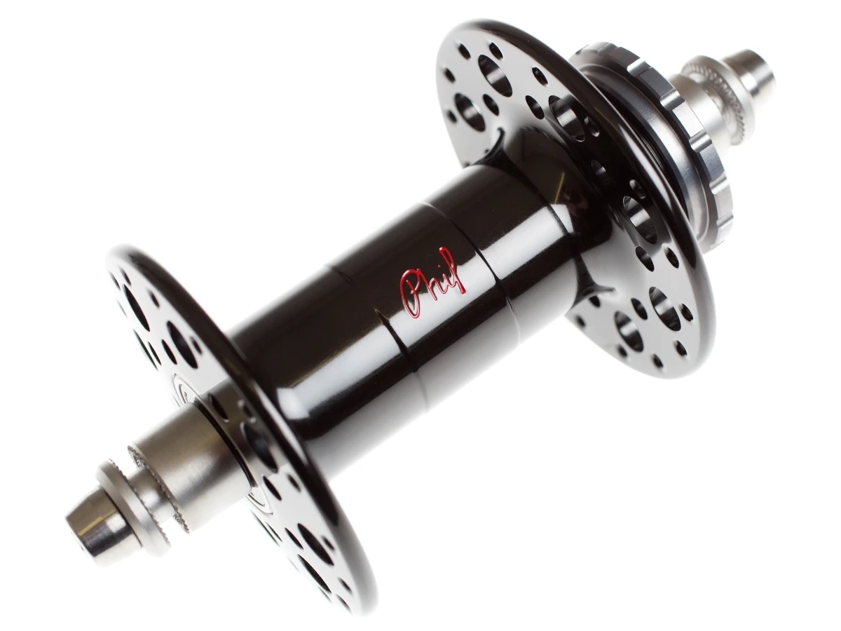 Phil Wood Track Pro Rear Single Fix Hub - Black 3 Phil Wood Track Pro Rear Single Fix Hub - Black