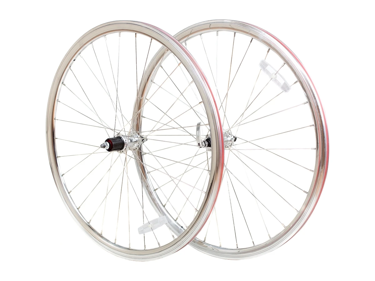 6KU 8spd Road Wheelset (Cassette Fitting) - Silver 5 6KU 8spd Road Wheelset (Cassette Fitting) - Silver - Image 3