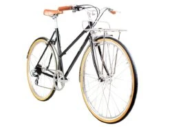 BLB Butterfly 8spd Town Bike - Black