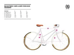 BLB Butterfly 8spd Town Bike - Chrome 22 BLB Butterfly 8spd Town Bike - Chrome -Brick Lane Bikes Shop 0037623 blb butterfly 8spd town bike chrome