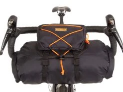 Restrap Handlebar Bag + Dry Bag + Food Pouch - Small - Black/Orange -Brick Lane Bikes Shop 0037870 restrap handlebar bag dry bag food pouch small blackorange