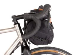 Restrap Handlebar Bag + Dry Bag + Food Pouch - Small - Black/Orange -Brick Lane Bikes Shop 0037871 restrap handlebar bag dry bag food pouch small blackorange
