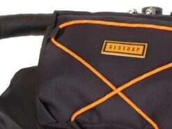 Restrap Handlebar Bag + Dry Bag + Food Pouch - Small - Black/Orange -Brick Lane Bikes Shop 0037873 restrap handlebar bag dry bag food pouch small blackorange