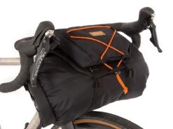 Restrap Handlebar Bag + Dry Bag + Food Pouch - Small - Black/Orange -Brick Lane Bikes Shop 0037881 restrap handlebar bag dry bag food pouch small blackorange