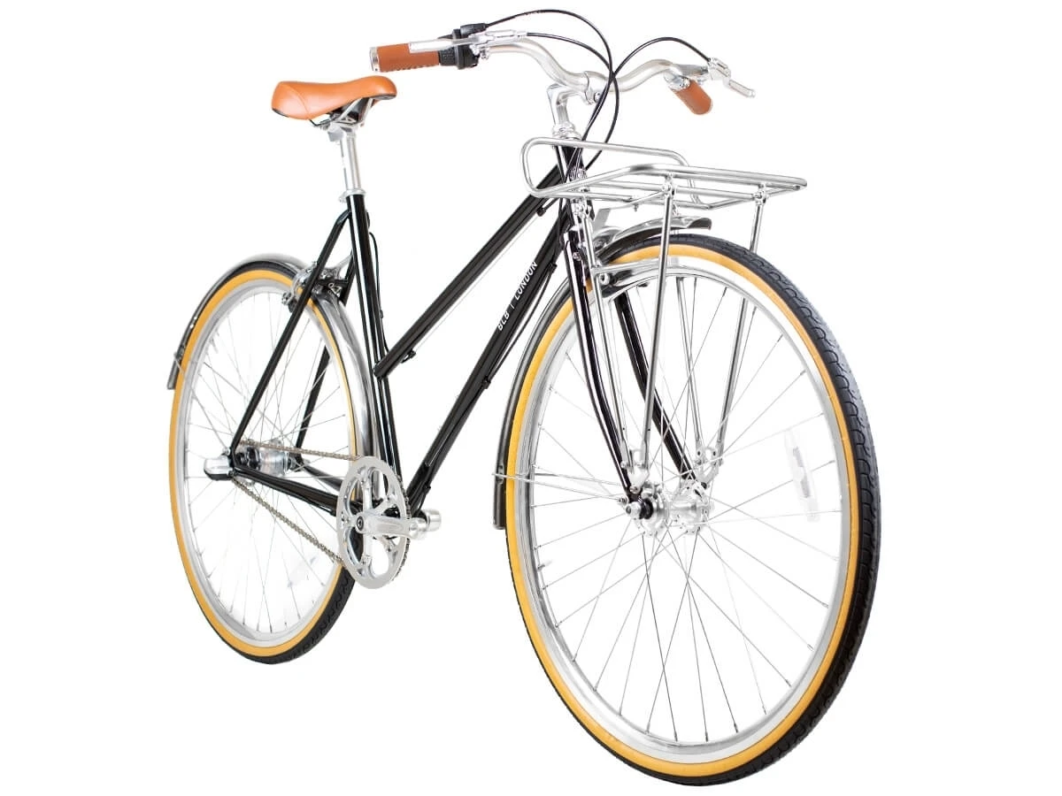 BLB Butterfly 3spd Town Bike - Black 6 BLB Butterfly 3spd Town Bike - Black - Image 4