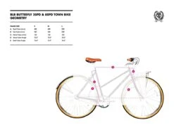 BLB Butterfly 3spd Town Bike - Black 15 BLB Butterfly 3spd Town Bike - Black -Brick Lane Bikes Shop 0037913 blb butterfly 3spd town bike black