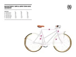 BLB Butterfly 3spd Town Bike - Sage Green -Brick Lane Bikes Shop 0037917 blb butterfly 3spd town bike sage green