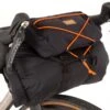 Restrap Handlebar Bag + Dry Bag + Food Pouch - Large - Black/Orange