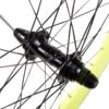 BLB Notorious 90 Rear Wheel - Yellow/Black 1 BLB Notorious 90 Rear Wheel - Yellow/Black -Brick Lane Bikes Shop 0038100 blb notorious 90 rear wheel yellowblack