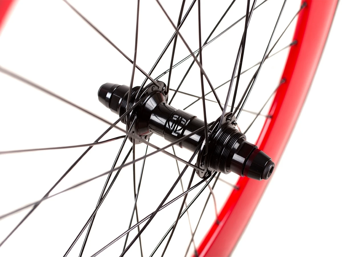 BLB Notorious 90 Rear Wheel - Red/Black 5 BLB Notorious 90 Rear Wheel - Red/Black - Image 3