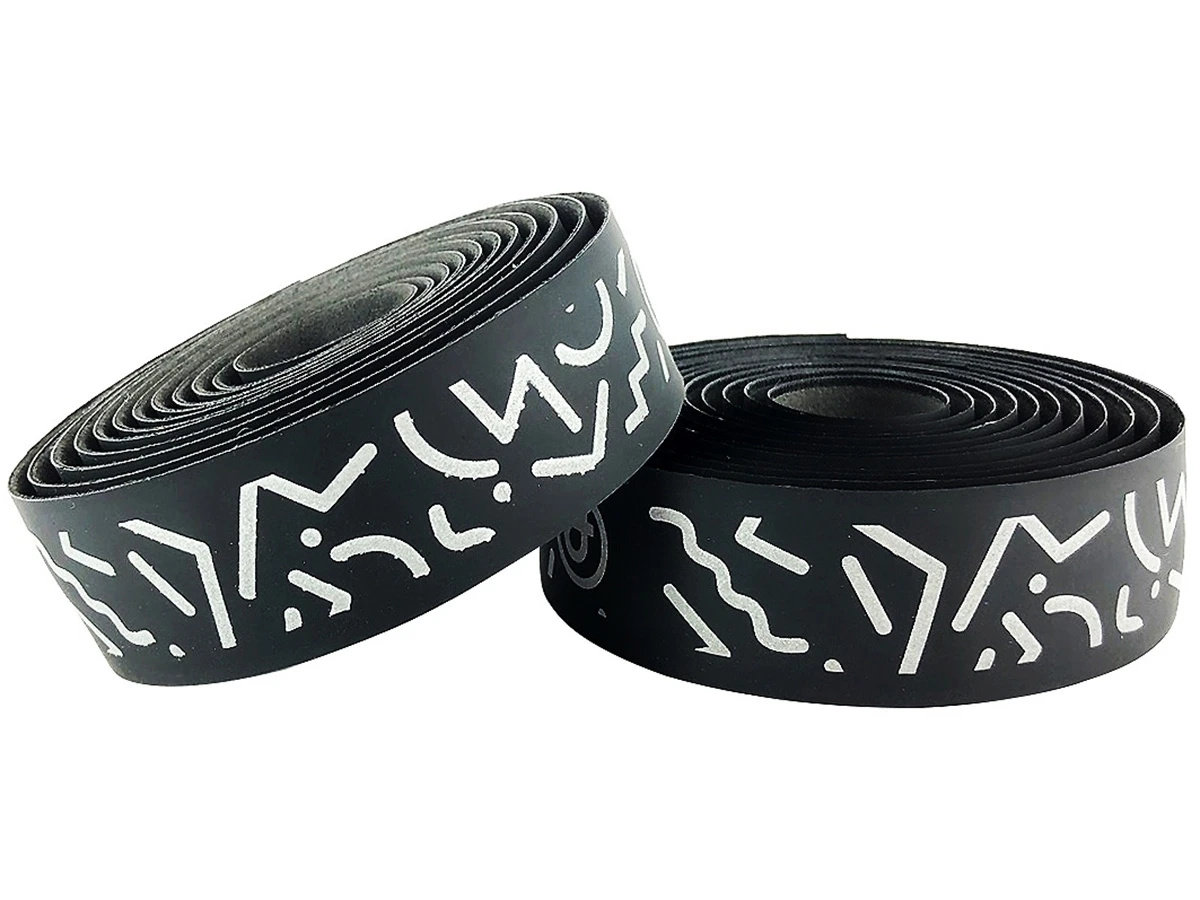 BLB Supreme Pro Reflective Bar Tape - Black (Zigzag) 3 BLB Supreme Pro Reflective Bar Tape - Black (Zigzag)