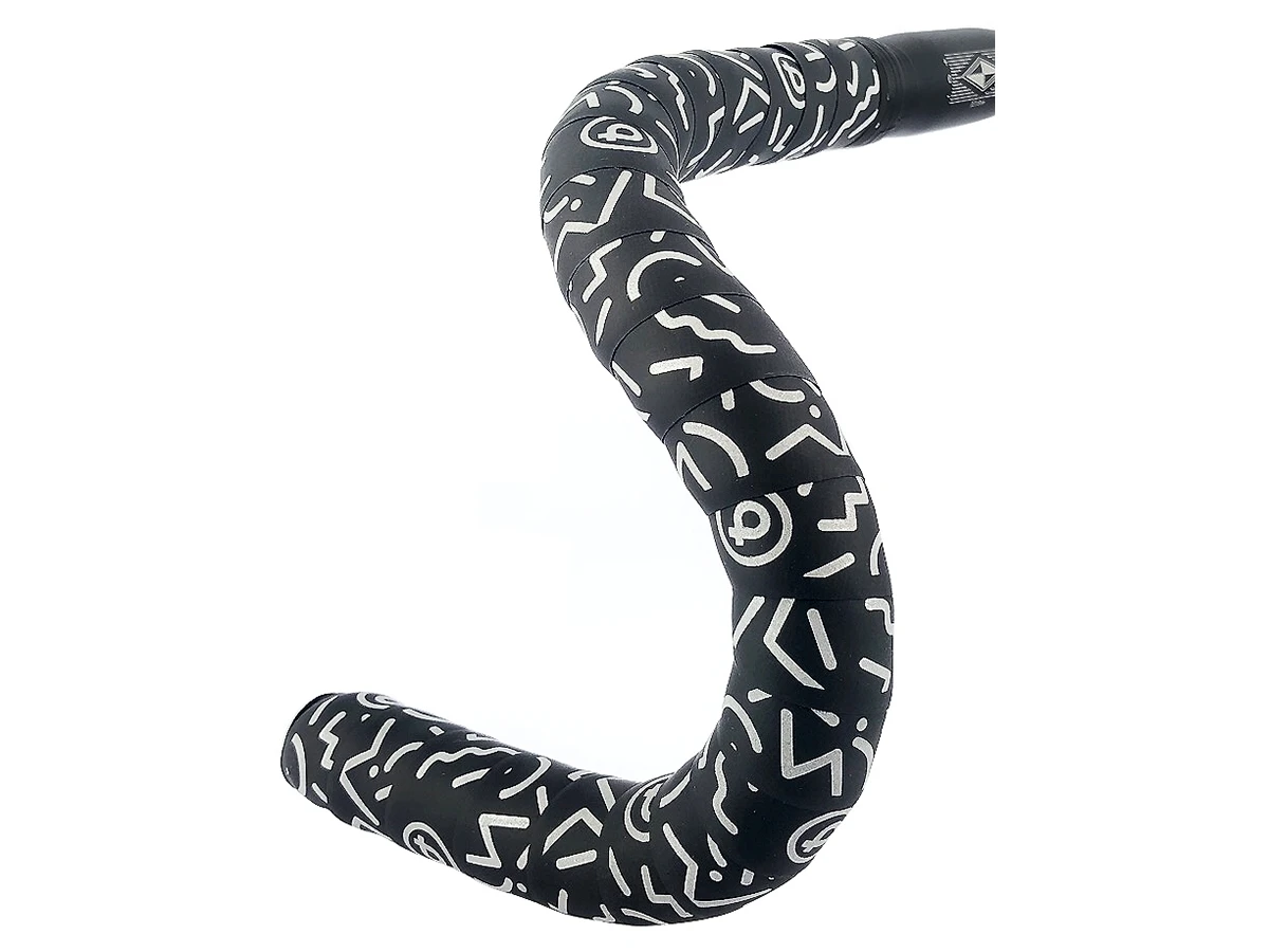 BLB Supreme Pro Reflective Bar Tape - Black (Zigzag) 6 BLB Supreme Pro Reflective Bar Tape - Black (Zigzag) - Image 4