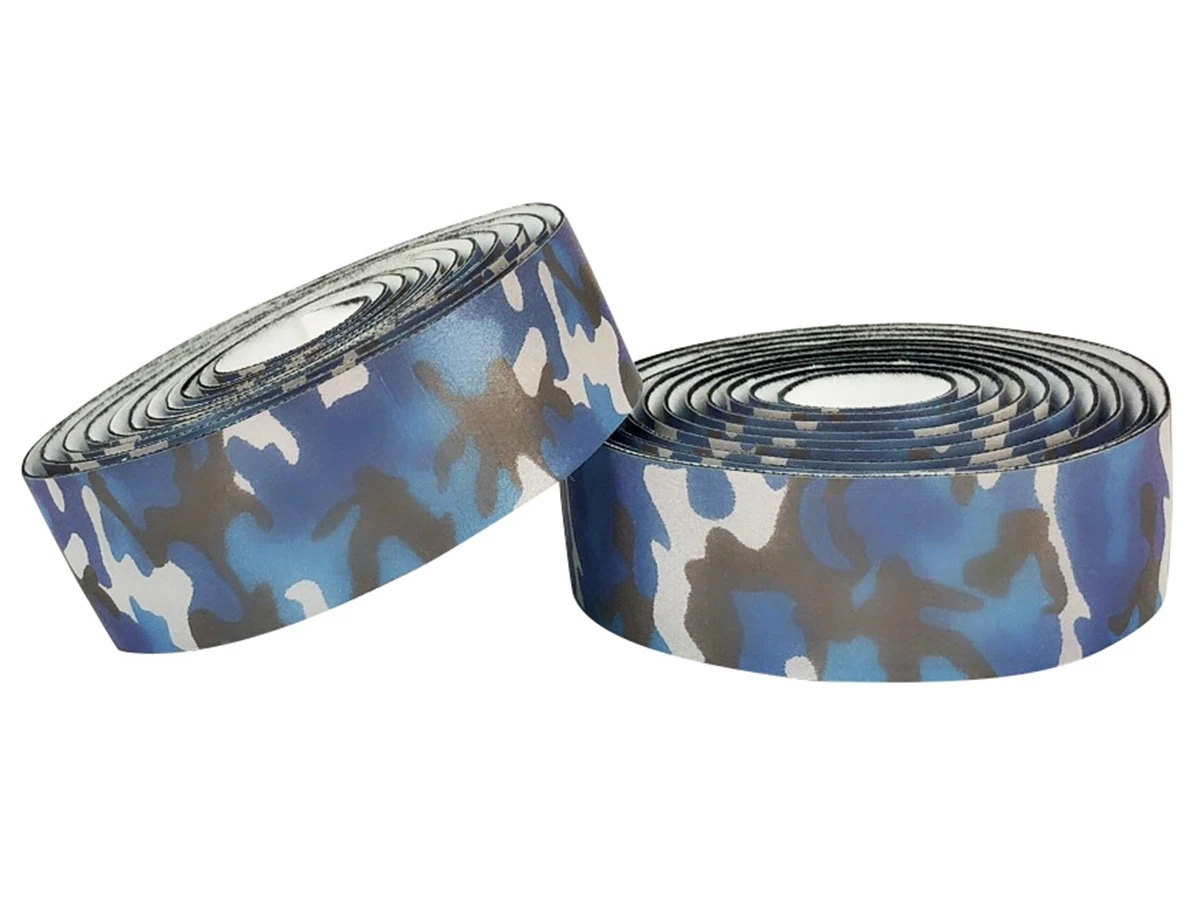 BLB Supreme Pro Reflective Bar Tape - Camo Blue 4 BLB Supreme Pro Reflective Bar Tape - Camo Blue - Image 2