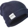 Chrome Wool Cuff Beanie - Navy