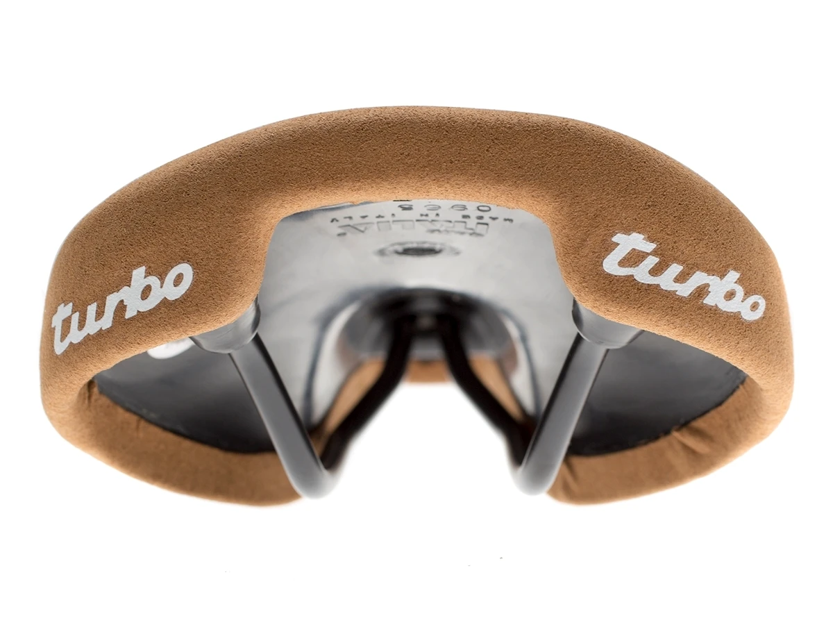 Selle Italia Turbo 1980 Saddle - Nubuck Brown 6 Selle Italia Turbo 1980 Saddle - Nubuck Brown - Image 4